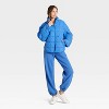 Women's Oversized Quilted Puffer Jacket - JoyLab™ - 3 of 3