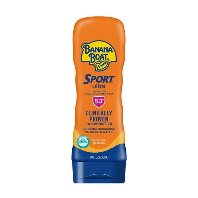 Banana Boat Ultra Sport Sunscreen Lotion - SPF 50+ - 8oz
