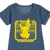 - Pokémon - Pikachu Retrogamer Graphic Short Sleeve Fleece Dress - 2 of 4