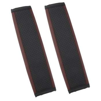 Unique Bargains 2pcs Beige Safety Seat Belt Cover Shoulder Pads