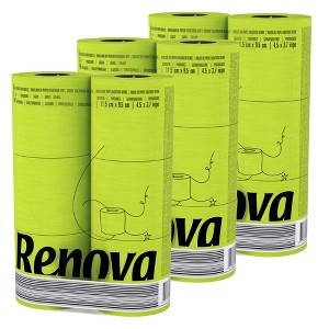 Roll-Lux Premium Soft 3-Ply 140-Sheet Kelly Green Toilet Paper Rolls - 1 of 4