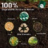ZOMISIA Compostable Dog Poop Bags - Unscented Dog Waste Bags with Holder, Extra Thick 100% Leakproof, BPI Certified Poop Rolls - 3 of 4