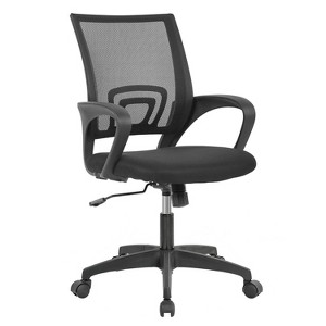 BestMassage Office Chair Computer Chair Desk Chair with 360 Degree Swivel & Lumbar Support Suitable for Office Home - 1 of 4