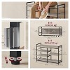 Multifunctional Hall Tree with Coat Rack and Shoe Bench - Entryway Furniture Set with 12 Hooks and 4-Tier Shoe Rack - 2 of 4