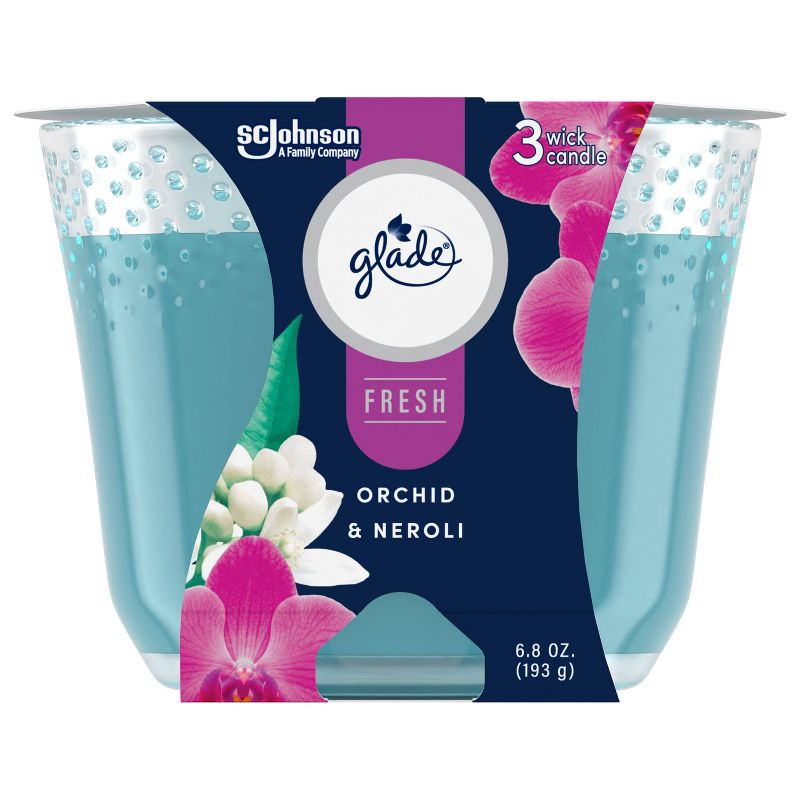 Glade 3 Wick Candle - Orchid &#38; Neroli - 6.8oz, 5 of 20