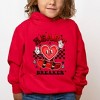 The Juniper Shop Heart Breaker Skater Toddler Graphic Hoodie - 2 of 3