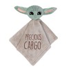 Lambs & Ivy Star Wars Mandalorian Baby Yoda Wearable Blanket/Lovey Gift Set 2pc - 4 of 4