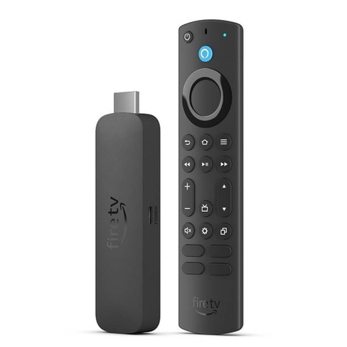 Fire TV Stick 4K Max streaming device, Wi-Fi 6E, Alexa Voice Remote  (Includes TV Controls)