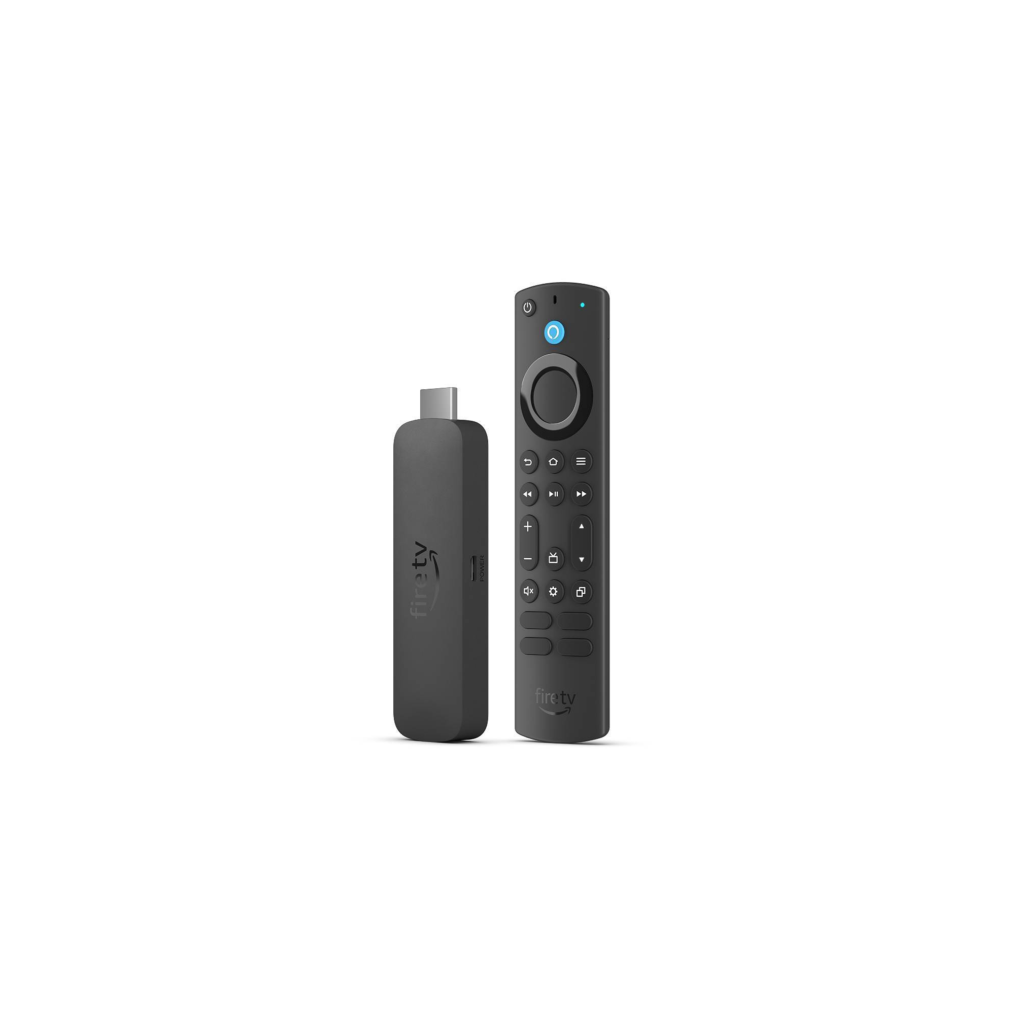 Amazon Fire TV Stick 4K Max Streaming Device, Wi-Fi 6, Alexa Voice Remote - Includes TV Controls (2023)