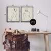 Stupell Industries Sitting Female Figure Drawing Black Floater Framed Canvas Wall Art - 3 of 4