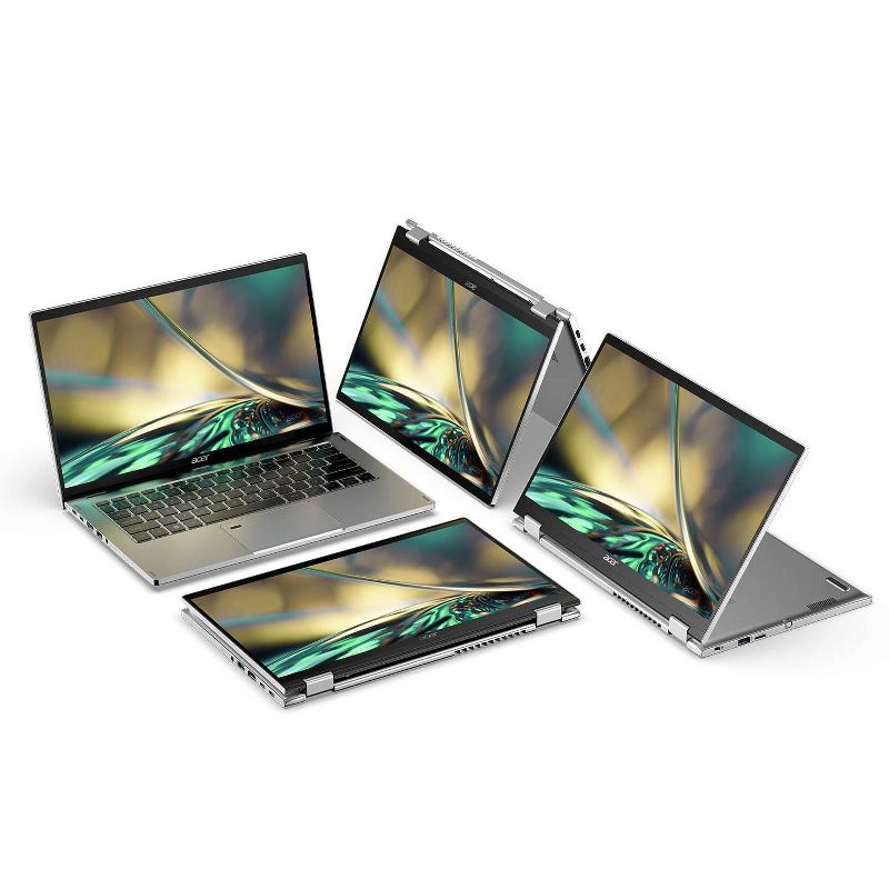 Acer 14&#34; Touchscreen Convertible Laptop - Intel Core i3 Processor - 8GB RAM - 256GB SSD storage &#8211; Windows - Silver (SP314-55-34UR), 3 of 5