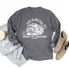 Simply Sage Market S.W.Smiley Life Is Better When I'm Teaching  Garment Dyed Long Sleeve - 3 of 4