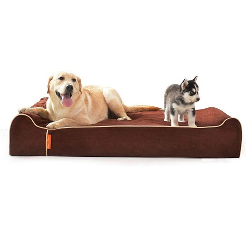 Laifug Jumbo Dog Bed - Extra Large / Black & White Grid