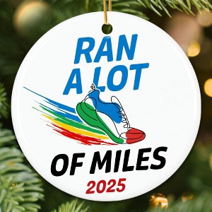 Christmas Running Gifts for Women, Men - Running Ornament for Christmas Tree, Cross Country Gifts for Runners Women - 1 of 4