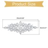 Unique Bargains Sparkling Elegant Crystal Rhinestone Applique for Party Clothing DIY Sewing - 2 of 4