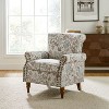 Cythnus Wooden Upholstered Armchair|HULALA HOME - 2 of 4