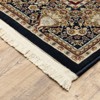 Oriental Weavers Masterpiece 1802B Navy/ Multi Indoor Area Rug - 3'10" x 5'5" - 2 of 4