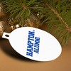 Hampton University Pirates Alumn Aluminum Holiday Christmas Tree Ornament - 4 of 4