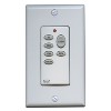 Anderic CHQ9051T Wireless Wall Switch Ceiling Fan Remote Control for 3-Speed Fans with Up & Down Light and Reverse Keys - 2 of 4
