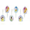 Disney Princess Shower Curtain Hooks – 12-Piece Set Featuring Belle, Cinderella, Aurora & Tiana - 2 of 2