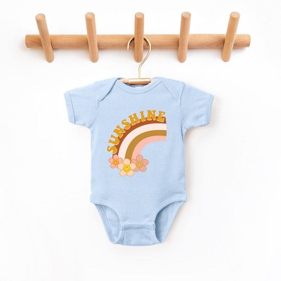 The Juniper Shop Sunshine Rainbow Baby Bodysuit