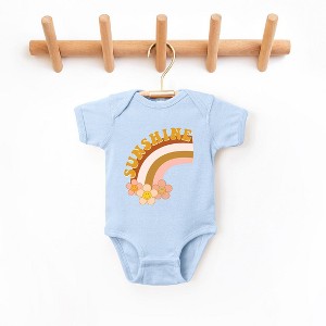 The Juniper Shop Sunshine Rainbow Baby Bodysuit - 1 of 2
