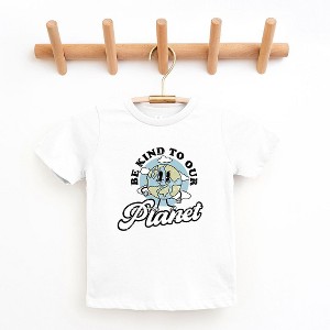 The Juniper Shop Be Kind To Our Planet Toddler Short Sleeve Tee - 1 of 2