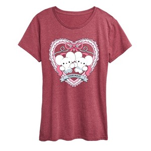 Women's - Pokémon - Tandemaus Coquette Short Sleeve Graphic T-Shirt - 1 of 4