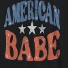 Social Collective Men's American Babe  Americana 4Th Of July Long Sleeve Graphic Cotton Sweatshirt Hoodie - 2 of 4
