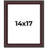 PosterPalooza | Linear Brown Picture Frame - UV Acrylic, Foam Board Backing, Hanging Hardware - 2 of 4
