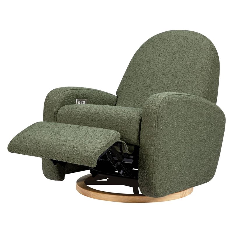 Babyletto Nami Electronic Recliner and Swivel Glider with USB Port and Light Wood Base, 4 of 17