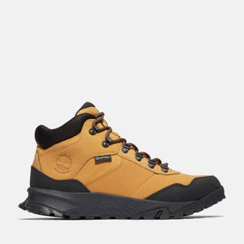 Timberland Men's Lincoln Peak Waterproof Hiking Boots, Wheat Leather, 9 ...