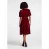 Moves Like A Dance Velvet Midi Dress - 2 of 4