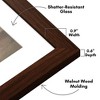Americanflat Picture Frame with Oval Mat Insert and Shatter-Resistant Glass - Signature Collection - Photo Frame for Wall Display - 3 of 4