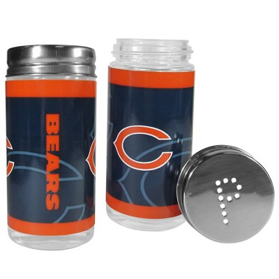NFL Glass Salt & Pepper Shaker Set - Chicago Bears