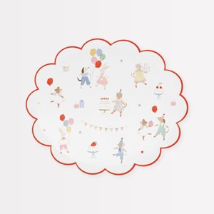 Meri Meri Animal Friends Side Plates (Pack of 8) - 1 of 2