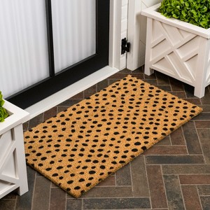 JONATHAN Y Peater Classic Casual Commercial Natural Coir Area Rug - 1 of 4