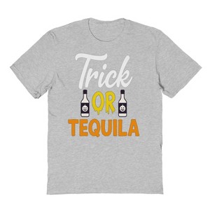 Rerun Island Men Trick Or Tequila Short Sleeve Graphic Cotton T-Shirt - 1 of 4