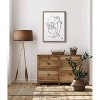 18" x 24" Blake Summer Lines 5 by Maggie Stephenson Framed Printed Glass Gold - Kate & Laurel All Things Decor: Modern Vertical Wall Decor - 4 of 4