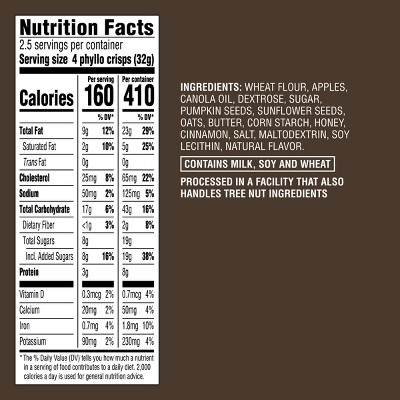 Apple Cinnamon Phyllo Crisps - 2.8oz - Good & Gather™