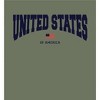 American United States Of America Flag Adult Long Sleeve Hoodie - 2 of 2