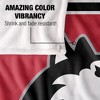 Northern Illinois University Primary Logo Stripes Silky 50x60 Blanket, 1 Sided - 4 of 4
