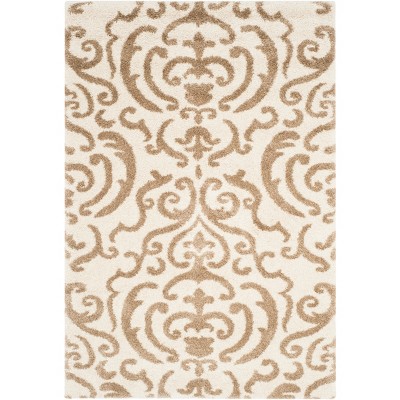 Florida Shag SG462 Power Loomed Area Rug  - Safavieh