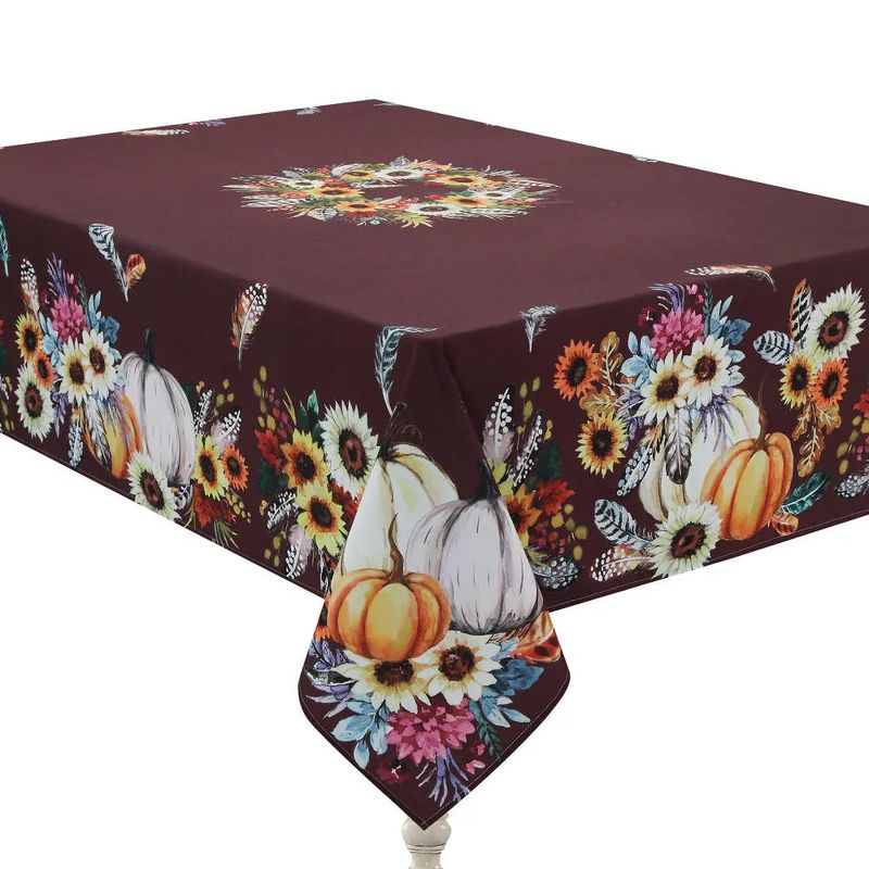 Laural Home Fall Feathers Rectangle Tablecloth, 2 of 4
