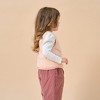 Little Plant Premium Goose Down Vest- Pink Star - 2 of 3