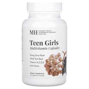 Michael's Naturopathic Teen Girls Multivitamin, 60  Vegetarian Capsules - 1 of 2