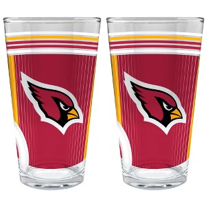 NFL Arizona Cardinals 2pc Pint Glass Set - 1 of 1