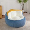KTMBDW Bean Bag Chairs Bean Bag Couch for Adults Stuffed Sofa Chair Comfy Bean Bag Chair with Spacious Design for Reading, Relaxing - 2 of 4