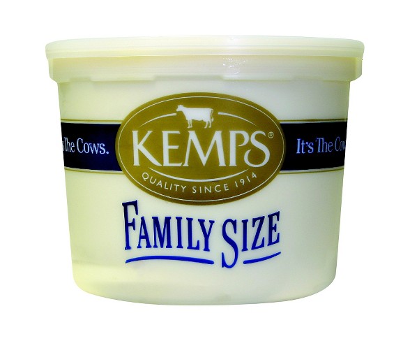 Kemps Vanilla Reduced Fat Ice Cream - 128oz
