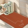 REGALWOVEN Large Diatomaceous Stone Dish Drying Mat for Kitchen Counter, Dishes, Cups, and Utensils 1 Pc - 4 of 4